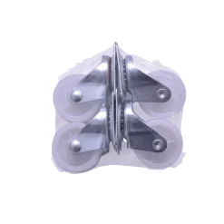 Gifi Aménagement Atelier^Roulette en plastique blanc - Lot de 4
