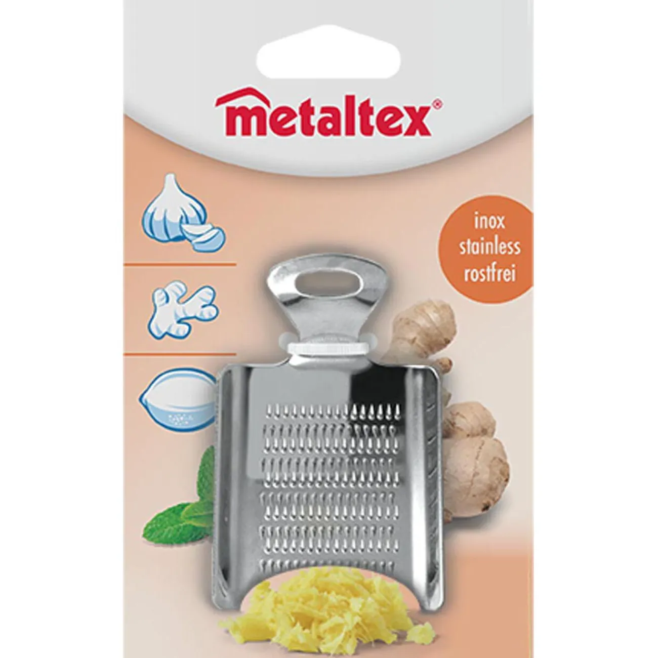 Gifi Râpe à gingembre et ail Metaltex