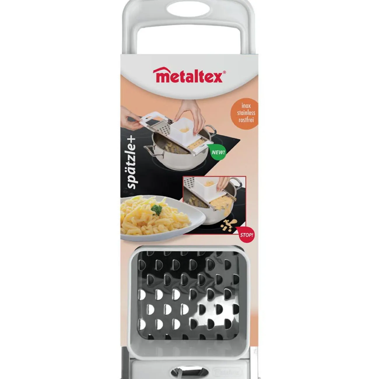 Gifi Râpe à pâtes spaetzle Metaltex