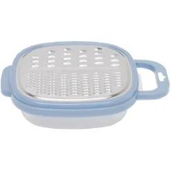 Gifi Râpe inox avec récipient en plastique