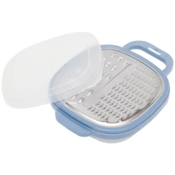 Gifi Râpe inox avec récipient en plastique