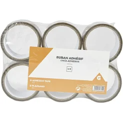 Gifi Colle Et Adhésif^Ruban adhésif marron x6