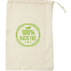 Gifi Sac à vrac en coton réutilisables x4