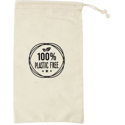 Gifi Sac à vrac en coton réutilisables x4