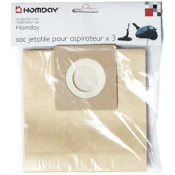 Gifi Nettoyage Et Entretien|Sac aspirateur papier 17x16x3cm