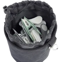 Gifi Entretien Du Linge|Sac avec 24 pinces à linge et mousqueton