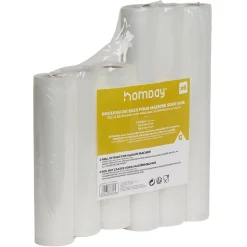Gifi Sac Homday pour machine sous vide 6 rouleaux