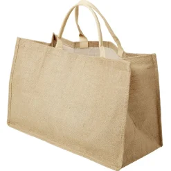Gifi Rangement|Sac porte bûche en jute L65xl30xH40cm
