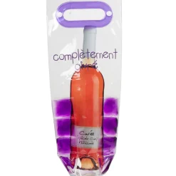 Gifi Sac rafraîchisseur bouteille vin transparent