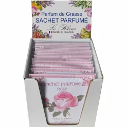 Gifi Nettoyage Et Entretien|Sachet parfumé senteur rose parfum de grasse Le Blanc