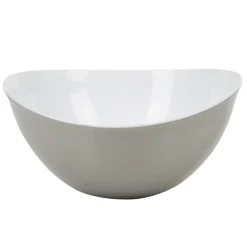 Gifi Saladier bicolore gris blanc