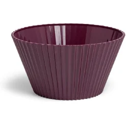 Gifi Saladier en plastique Ø25xH13,5cm - 4 coloris