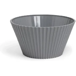 Gifi Saladier en plastique Ø25xH13,5cm - 4 coloris