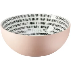 Gifi Saladier motif géométrique en céramique