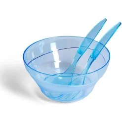 Gifi Saladier plastique Ø25cm avec couverts à salade - 3 modèles