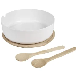 Gifi Saladier plastique et couverts