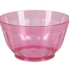 Gifi Saladier plastique rose transparent