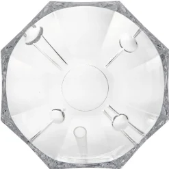 Gifi Saladier rond en verre Crystal