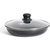 Gifi Sauteuse tous feux dont induction sans manche aluminium noir Ø25xH6,5cm