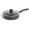 Gifi Sauteuse tous feux sauf induction aluminium noir Ø24cm