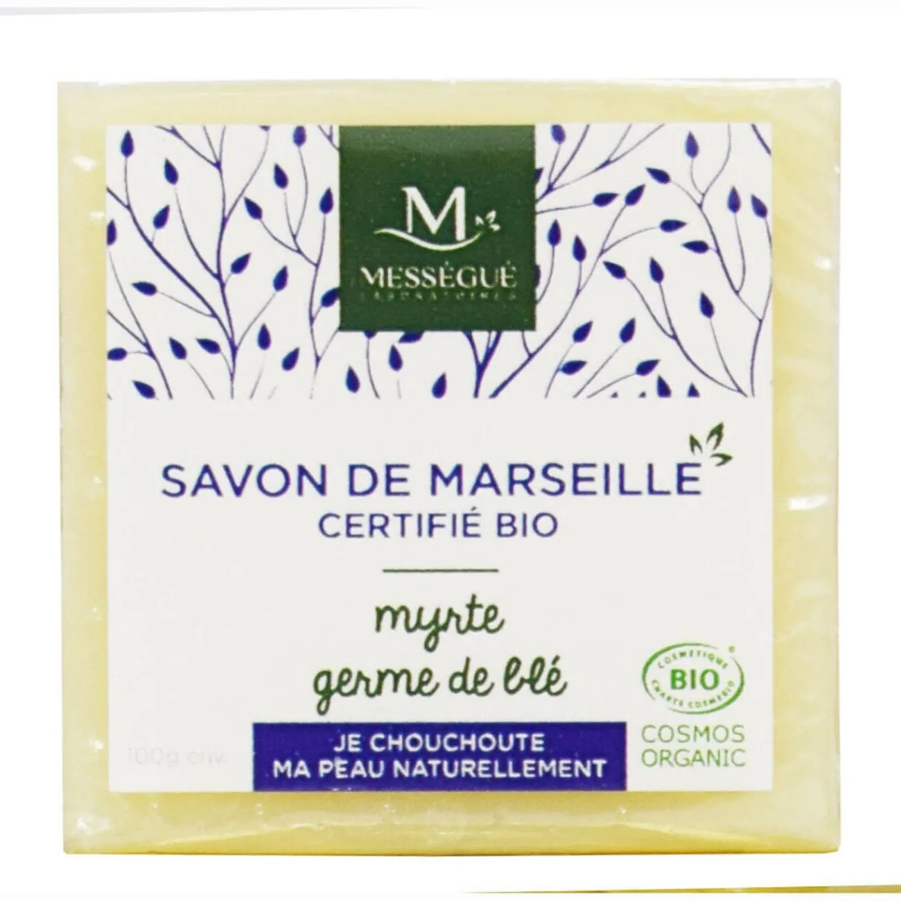 Gifi Bien-Être^Savon de Marseille bio germe de blé myrte