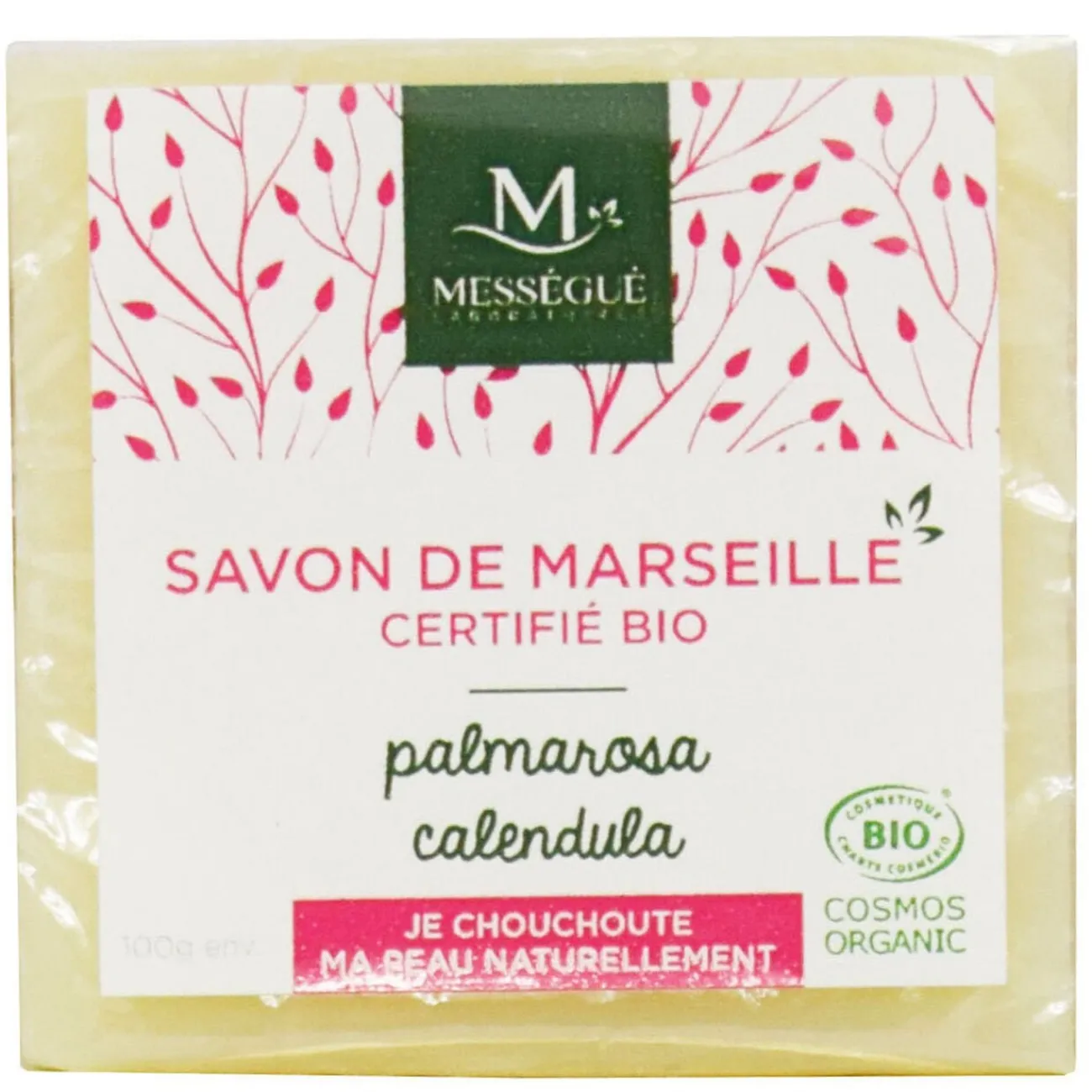 Gifi Bien-Être^Savon de Marseille bio palmarosa calendula