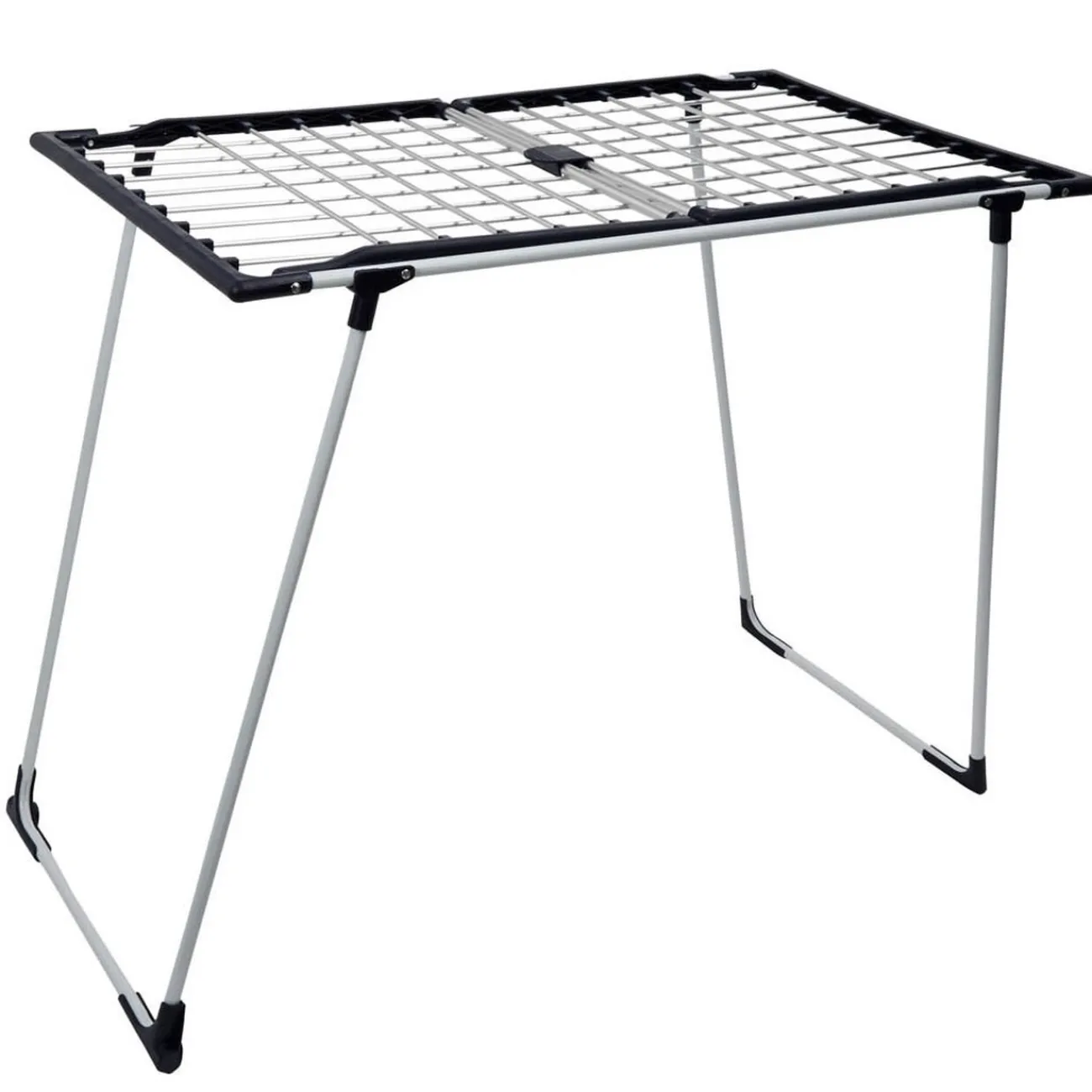 Gifi Entretien Du Linge|Séchoir à linge horizontal blanc et bleu 20 m d'étendage