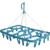 Gifi Entretien Du Linge|Séchoir à linge étndoir 24 pinces bleu