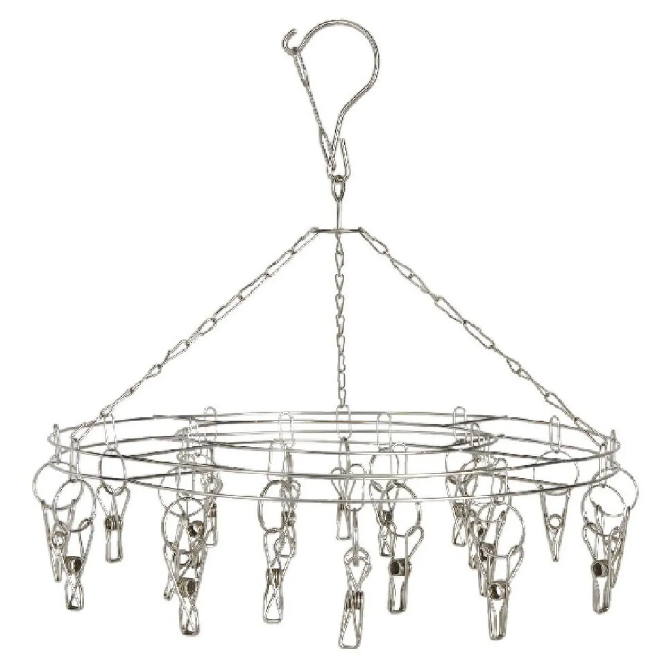 Gifi Entretien Du Linge|Séchoir 20 pinces inox