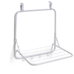 Gifi Entretien Du Linge|Séchoir de porte 51x41xH51cm fer blanc