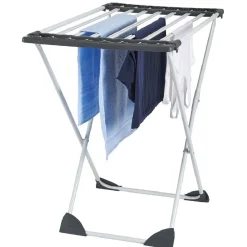 Gifi Entretien Du Linge|Séchoir extensible 18m d'étendage gris blanc