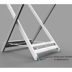 Gifi Entretien Du Linge|Séchoir pliable en résine étendoir à linge 21m