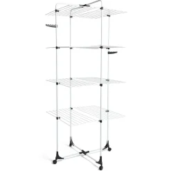 Gifi Entretien Du Linge|Séchoir étendoir à linge tour 4 niveaux 46m d'étendage