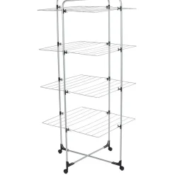 Gifi Entretien Du Linge|Séchoir tour sur roulettes étendoir à linge 40m