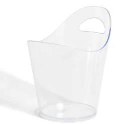 Gifi Seau à glaces 5L plastique transparent