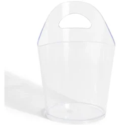 Gifi Seau à glaces 5L plastique transparent
