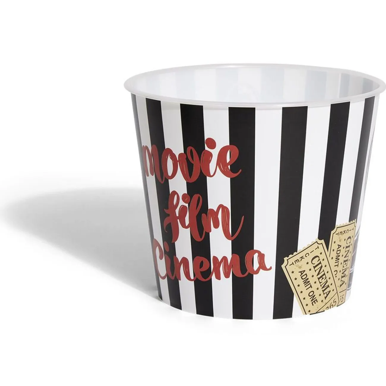 Gifi Seau à pop corn 2,2L - Ø14,6xH17,5 cm