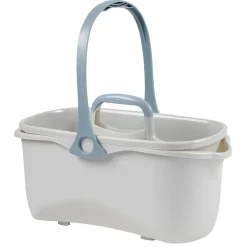 Gifi Nettoyage Et Entretien|Seau de ménage 11L avec panier gris et bleu