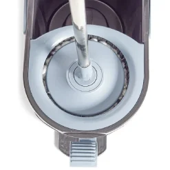 Gifi Nettoyage Et Entretien|Seau essoreur 5L à pédale avec balai rotatif