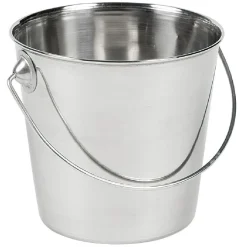 Gifi Seau pour frites inox argenté