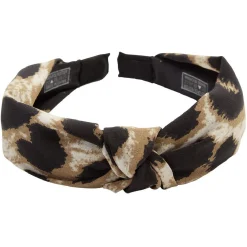 Gifi Beauté^Serre tête gros noeud imprimé léopard
