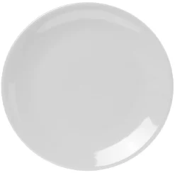 Gifi Service à vaisselle blanc en faïence 18 pièces