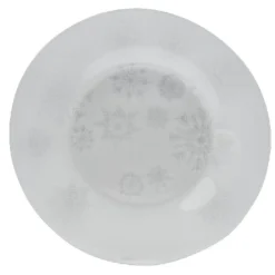 Gifi Service à vaisselle en verre 12 assiettes collection Noël tradition