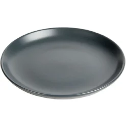 Gifi Service à vaisselle gris en faïence 18 pièces