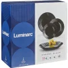 Gifi Service à vaisselle Luminarc Harena noir 18 pièces