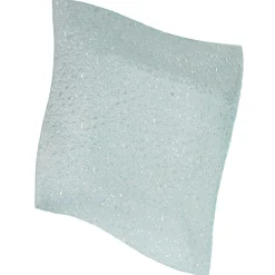 Gifi Service à vaisselle motif vague relief transparent 12 pièces