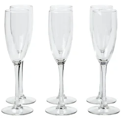 Gifi Service à verre transparent 18 pièces