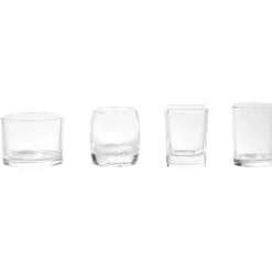 Gifi Service 24 verrines en verre