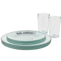 Gifi Service de vaisselle en verre Bon Appétit