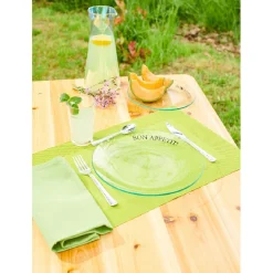 Gifi Service de vaisselle en verre Bon Appétit